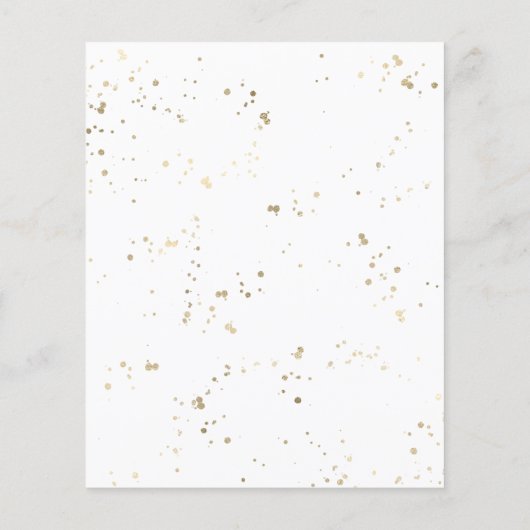 Boho Foto | Terracotta Bruiloft Save The Date (Achterkant)