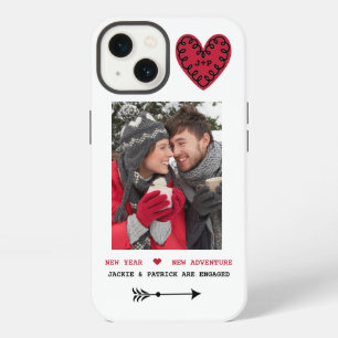 Boho Foto Verlovingsaankondiging Hoesje Case-Mate  iPhone 13 Hoesje