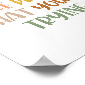 Boho-fouten bewijzen dat je Poster probeert. (Hoek)