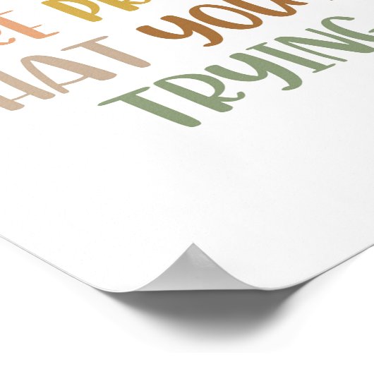 Boho-fouten bewijzen dat je Poster probeert. (Hoek)