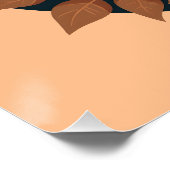 Boho Fox "Blijf wild, blijf vrij" Woodland Design Perfect Poster (Hoek)