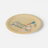 Boho Fox Love Quote Papieren Bordje (Gekanteld)