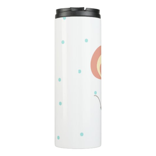 Boho Fox Thermosbeker (Achterkant)