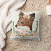 Boho Fox Woodland Dream a Little Dream Pillow Kussen (Deken)