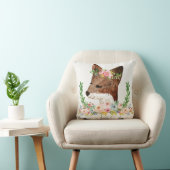 Boho Fox Woodland Dream a Little Dream Pillow Kussen (Stoel)