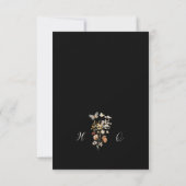 Boho Frame Song Request RSVP Kaart (Achterkant)