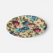  boho frans antiek papieren bordje (Gekanteld)