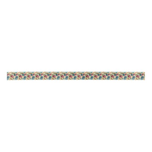 boho frans antiek satijnen lint (Voorkant)
