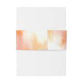 Boho Freesia Pink Pop Invitations Band Uitnodigingen Wikkel (Achterkant Voorbeeld)