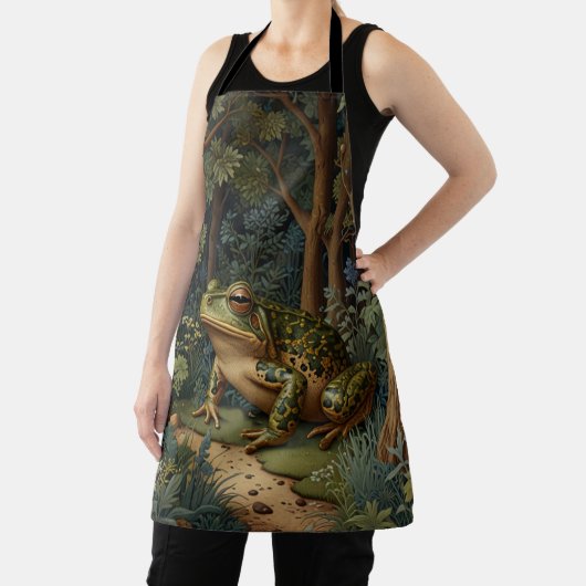  boho frog bos schort (Insitu)