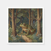 boho frog bos servet (Voorkant)