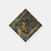 boho frog bos servet (Hoek)