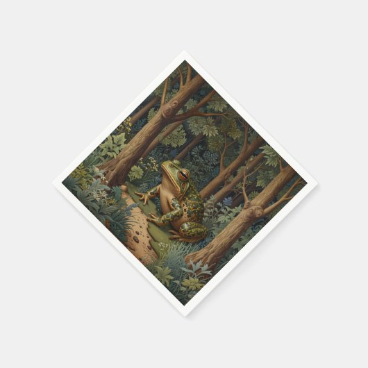 boho frog bos servet (Hoek)