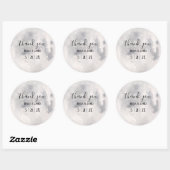 Boho Full Moon Wicca Handfasting Dank je Ronde Sticker (Vel)
