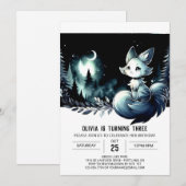 Boho Fun Cat Verjaardag Kaart (Voorkant / Achterkant)