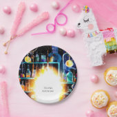 Boho Fun Chemie Wetenschapper Verjaardag Papieren Bordje (Feest)