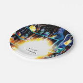 Boho Fun Chemie Wetenschapper Verjaardag Papieren Bordje (Gekanteld)