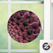 Boho Funky Eclectisch Roze Zwart Abstract Fractal Raamsticker (Huis)