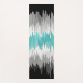 Boho Funky Golvende Abstracte Libramaculiene Vlag Yogamat (Voorkant)