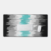 Boho Funky Golvende Abstracte Libramannelijke Prid Bureaumat (Keyboard & Muis)