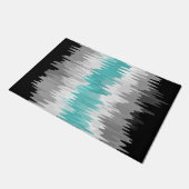 Boho Funky Golvende Abstracte Libramannelijke Vlag Deurmat (Schuin)