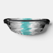 Boho Funky Golvende Abstracte Libramannelijke Vlag Heuptasje (Liggend)