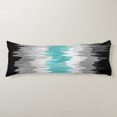 Boho Funky Golvende Abstracte Libramannelijke Vlag Lichaamskussen (Voorkant)
