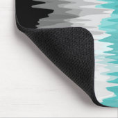 Boho Funky Golvende Abstracte Libramannelijke Vlag Muismat (Hoek)