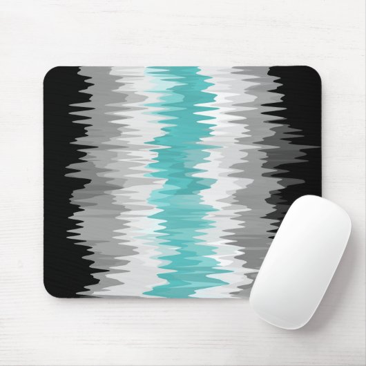 Boho Funky Golvende Abstracte Libramannelijke Vlag Muismat (Met muis)