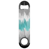 Boho Funky Golvende Abstracte Libramannelijke Vlag Speed Flessenopener (Voorkant)