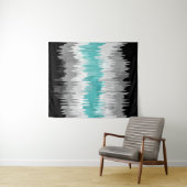 Boho Funky Golvende Abstracte Libramannelijke Vlag Wandkleed (In Situ (horizontaal))