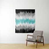 Boho Funky Golvende Abstracte Libramannelijke Vlag Wandkleed (In situ)