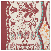 Boho Funky Trendy Retro Abstract Patroon Stof (Swatch)