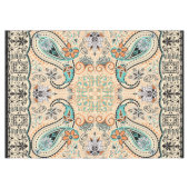 Boho Funky Trendy Retro Abstract Patroon Tafelkleed (Voorkant (Horizontaal))