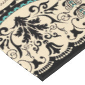 Boho Funky Trendy Retro Abstract Patroon Tafelkleed (Gekanteld)