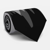 Boho Funky Wavy Abstracte Libramasculine Pride Vla Stropdas (Opgerold)