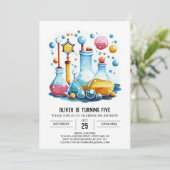 Boho Fusion Potion Wetenschapper Verjaardag Kaart (Staand voorkant)