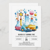 Boho Fusion Potion Wetenschapper Verjaardag Kaart (Voorkant / Achterkant)