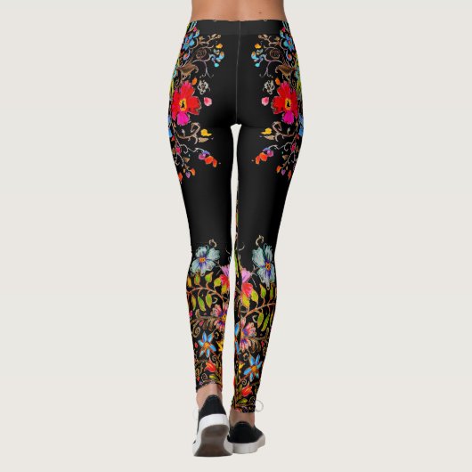 Boho Garden Leggings (Achterkant)