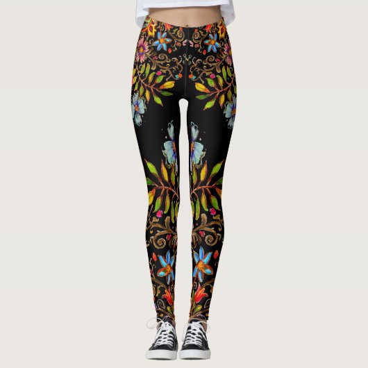 Boho Garden Leggings (Voorkant)