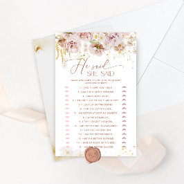 Boho garden zei dat ze vrijgezellenfeest spel zei