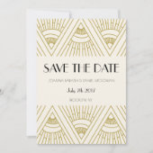 Boho Gatsby slaat de datum op Save The Date (Voorkant)