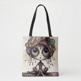 Boho Gaze Canvas tas van DAKimage