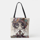 Boho Gaze Canvas tas van DAKimage (Achterkant)