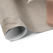 Boho gedroogde bloemen inpakpapier (Rol Hoek)
