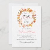 Boho Gedroogde Rustieke Bloemen Herfst Herfsten Ve Kaart (Voorkant)