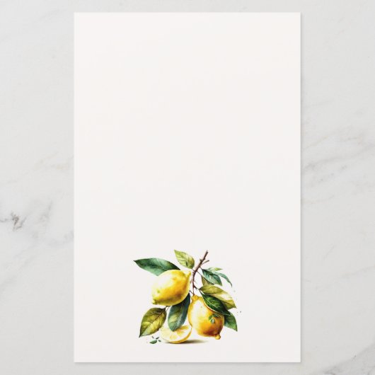 Boho geel citroen tuin advies voor paar douche (Achterkant)