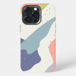 Boho Geïnspireerd Dotted Abstracte Telefoonhoes iPhone 13 Pro Hoesje