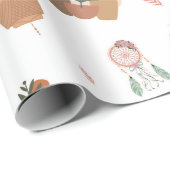 boho-geïnspireerd inpakpapier (Rol Hoek)
