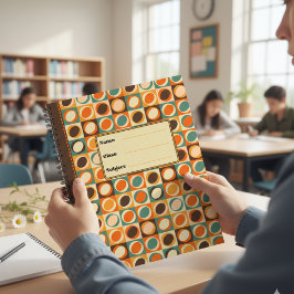 Boho Geïnspireerd Notebook Met College Regels A Notitieboek